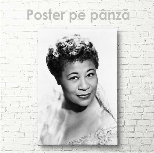Poster, Ella Fitzgerald, 30 x 45 см, Panza pe cadru