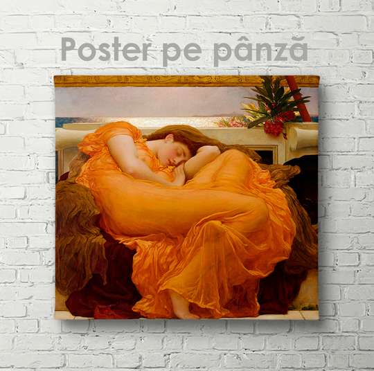 Постер - Танцевальное искусство, 40 x 40 см, Холст на подрамнике, Живопись
