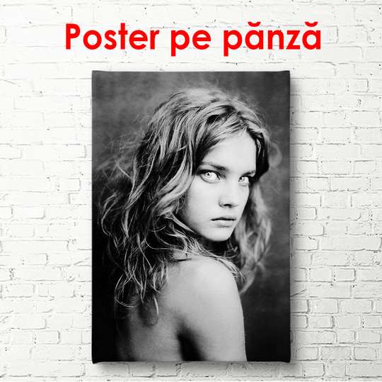 Постер - Наталья Водянова, 60 x 90 см, Постер в раме