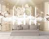 Fototapet 3D - Îngeri drăguți pe fundalul coloanelor clasice