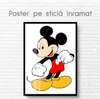Poster - Mickey Mouse, 30 x 45 см, Canvas on frame, For Kids