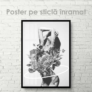 Poster - Florile sufletului, 30 x 45 см, Panza pe cadru