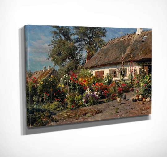 Poster - Household, 45 x 30 см, Canvas on frame, Art