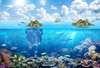 Modular picture, Underwater world, 108 х 60