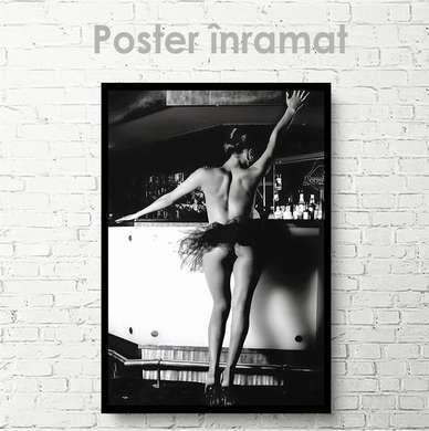 Постер - Мини-юбка, 30 x 45 см, Холст на подрамнике