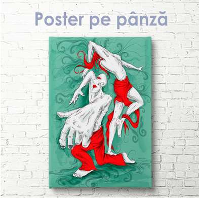 Poster - Monster, 30 x 45 см, Canvas on frame, Fantasy