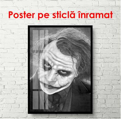 Poster - Jokerul, 60 x 90 см, Poster înrămat