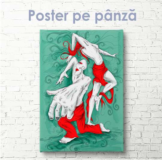 Poster - Monster, 30 x 45 см, Canvas on frame