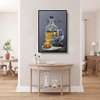 Постер - Выпивка в стиле Натюрморт, 30 x 45 см, Холст на подрамнике, Еда и Напитки