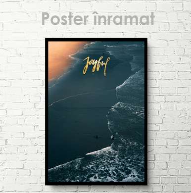 Poster - Bali beach, 30 x 45 см, Canvas on frame