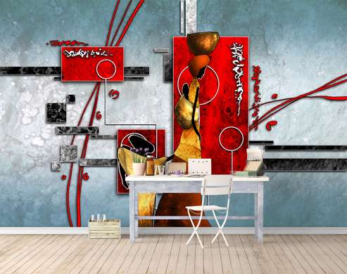 Wall Mural - African abstraction