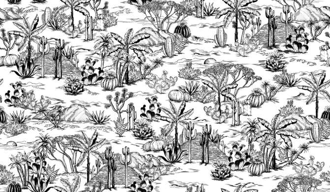 Wall Mural - Exotic plants - Cacti