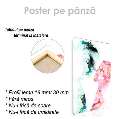 Poster - Sensibilitate, 30 x 45 см, Panza pe cadru
