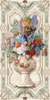 Poster - Buchet de flori multicolori, 30 x 60 см, Panza pe cadru