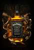 Poster - Whiskey Jack Daniels, 30 x 45 см, Canvas on frame, Food and Drinks