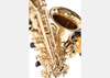 Wall Mural - Saxophone on a white background