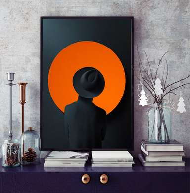 Poster - Modern art - minimalism, 30 x 45 см, Canvas on frame