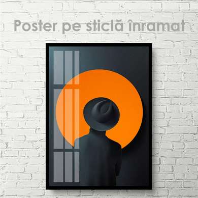 Poster - Modern art - minimalism, 30 x 45 см, Canvas on frame