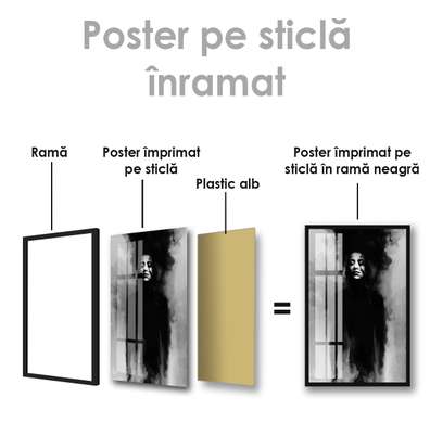 Poster - Din ceață, 30 x 45 см, Panza pe cadru