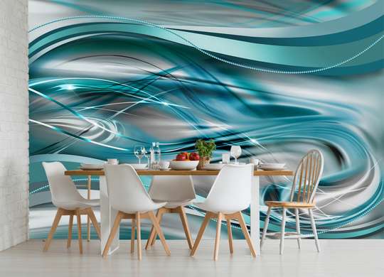 Wall Mural - Blue Abstraction