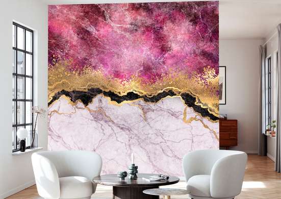 Wall Mural - Rose gold vibe