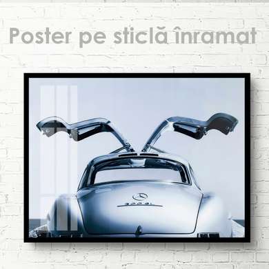 Poster - Mercedes clasic, 45 x 30 см, Panza pe cadru