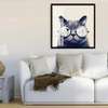 Постер, Модный кот, 40 x 40 см, Холст на подрамнике