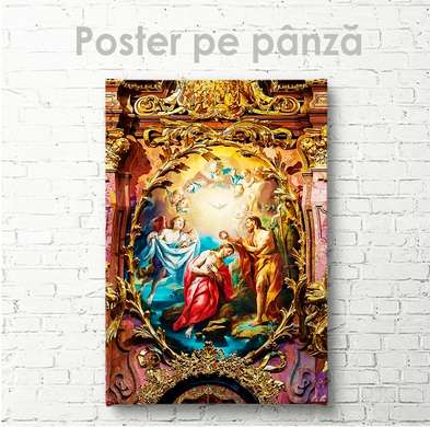 Poster - Religious portrait, 30 x 45 см, Canvas on frame, Religion