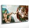 Poster - The Creation of Adam, 90 x 30 см, Canvas on frame