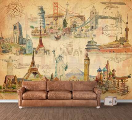 Wall Mural - Countries of the world