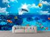 Wall Mural - Colorful fish in the sea