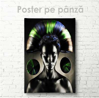Poster - Exotic Beauty, 30 x 45 см, Canvas on frame