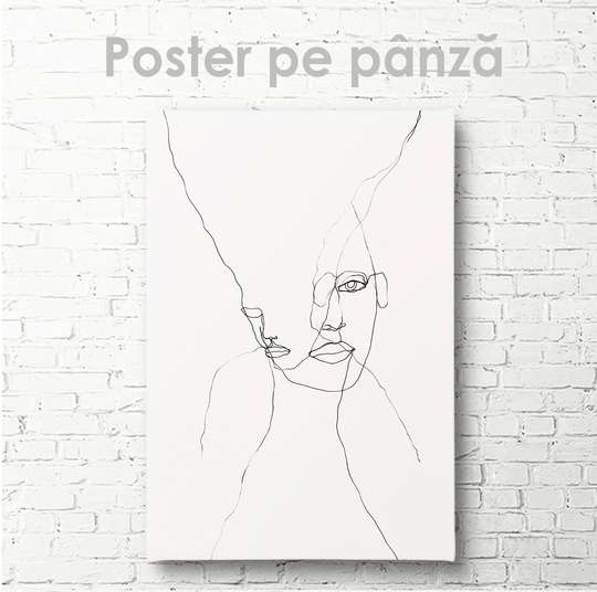 Poster, Chipurile, 30 x 45 см, Panza pe cadru
