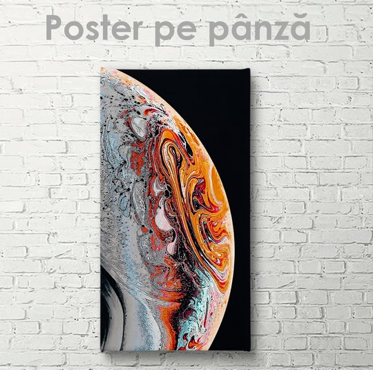 Постер, Юпитер, 30 x 60 см, Холст на подрамнике