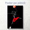 Poster - Beautiful moment in the game, 40 x 120 см, Canvas on frame