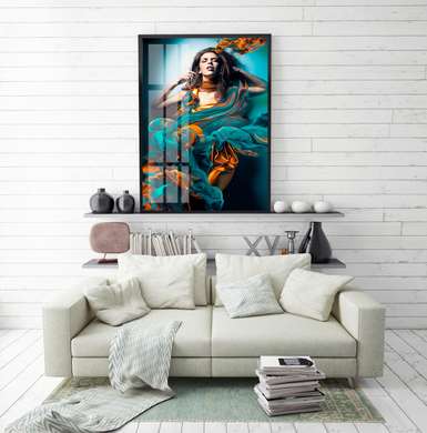 Poster - Fata din vise, 30 x 45 см, Panza pe cadru