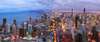 Wall Mural - Panoramic view of Chicago