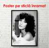 Poster - Portretul cântăreței Cher, 60 x 90 см, Poster înrămat