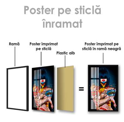Poster - Body Art, 30 x 60 см, Canvas on frame