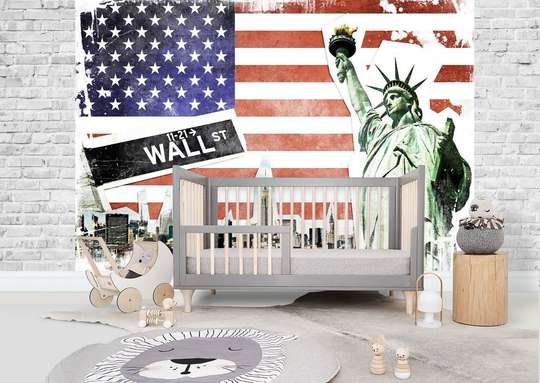 Wall Mural - Statue of Liberty in New York