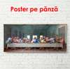Poster - Evening Meal 2, 150 x 50 см, Framed poster, Religion
