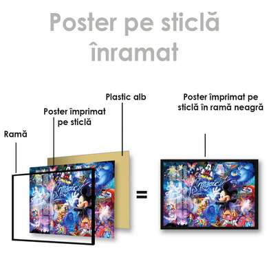 Poster - Este Magie, 45 x 30 см, Panza pe cadru
