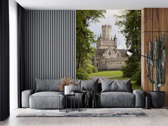 Wall Mural - Lovely castle in the forest