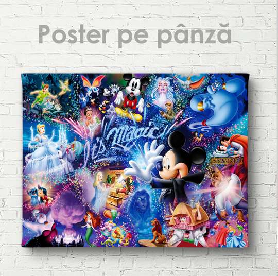 Poster - It's Magic, 45 x 30 см, Canvas on frame, For Kids