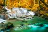 Фотообои - Спокойный водопад в глубине леса