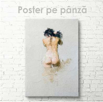 Poster - Portret scenic din spate, 30 x 45 см, Panza pe cadru
