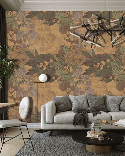 Wall Mural - Vintage style foliage