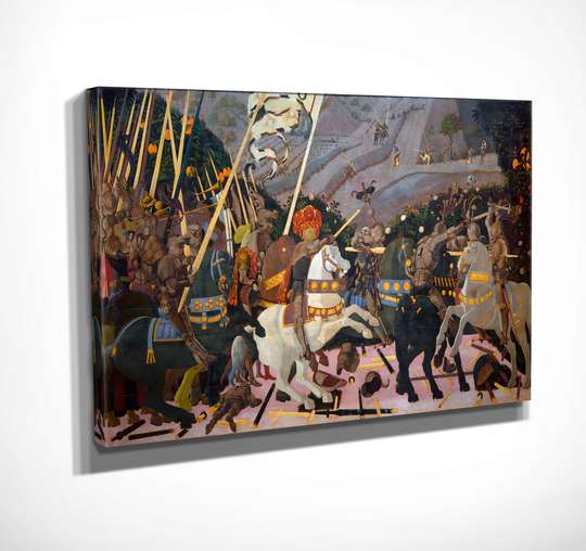 Poster - War, 45 x 30 см, Canvas on frame, Art