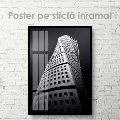 Poster - Clădirea, 30 x 45 см, Panza pe cadru