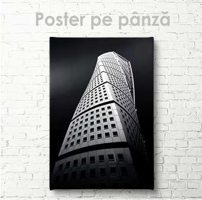 Poster - Clădirea, 30 x 45 см, Panza pe cadru